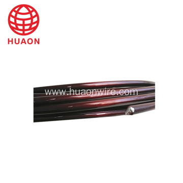 glass fiber enameled aluminum square flat wire